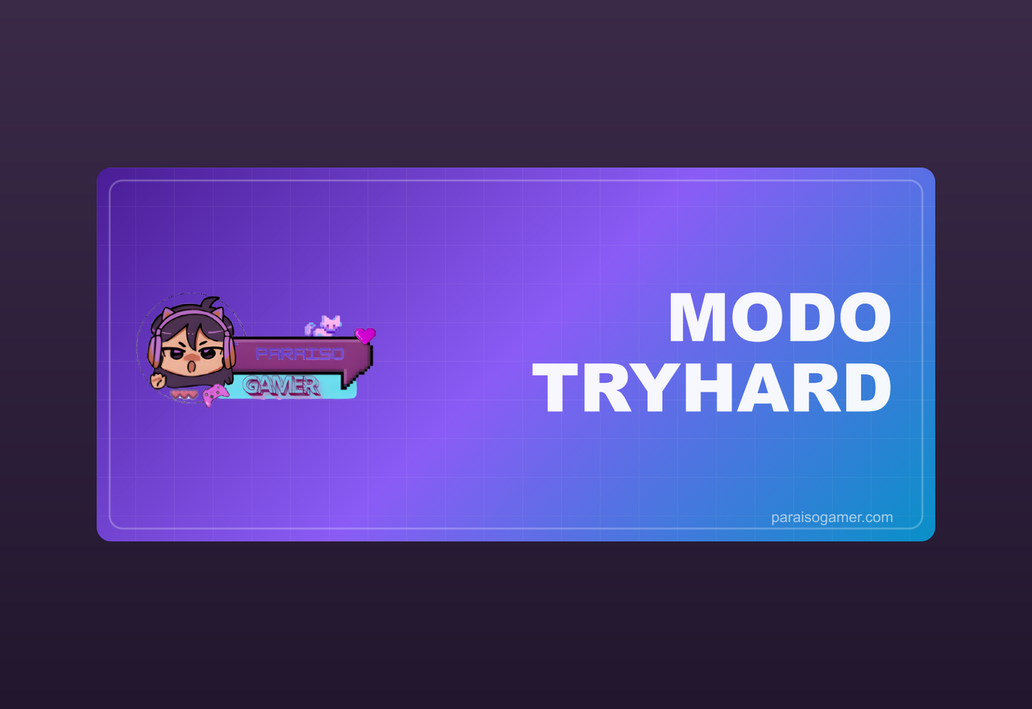 Modo Tryhard Activado Alfombrilla XXL