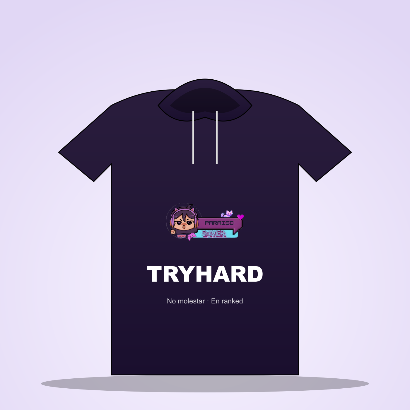 Modo Tryhard Activado Sudadera con capucha