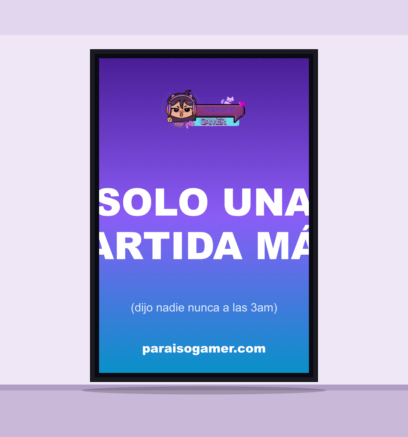 Solo Una Partida Más Póster A2