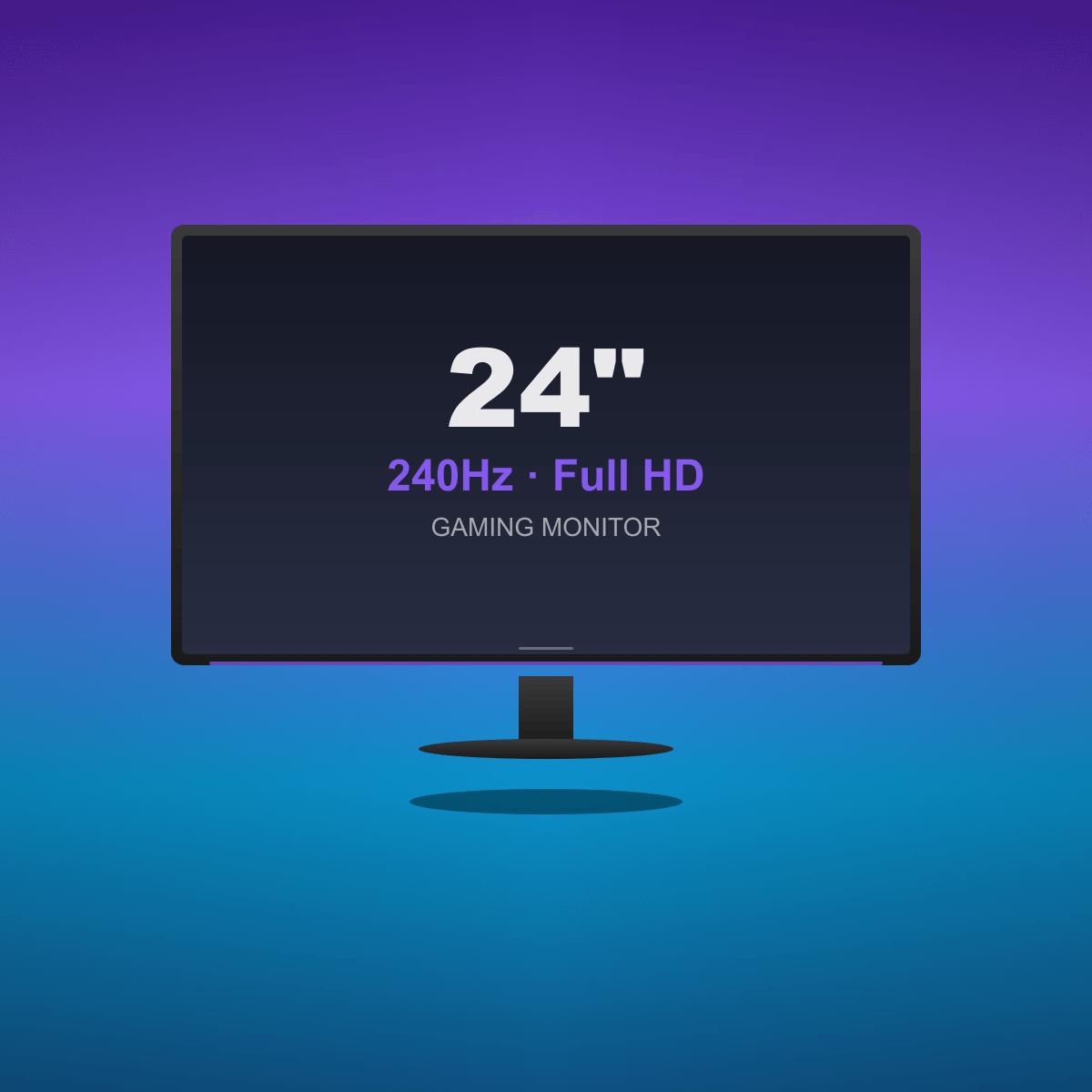 Monitor Gaming TUF VG249 24" 240Hz · Full HD 1ms para eSports Competitivo