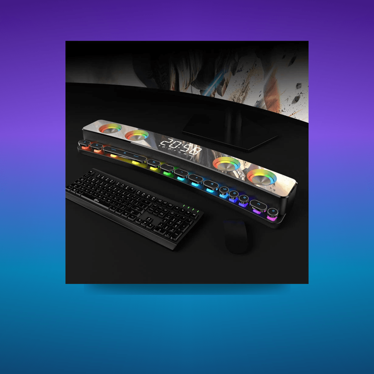 Subwoofer Speakers Bar AUX · Sonido Gaming