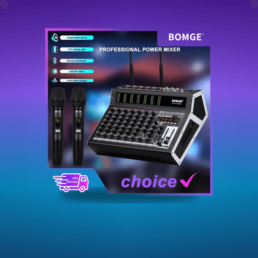 Micrófono mixer Channel 256DSP · Sonido Gaming