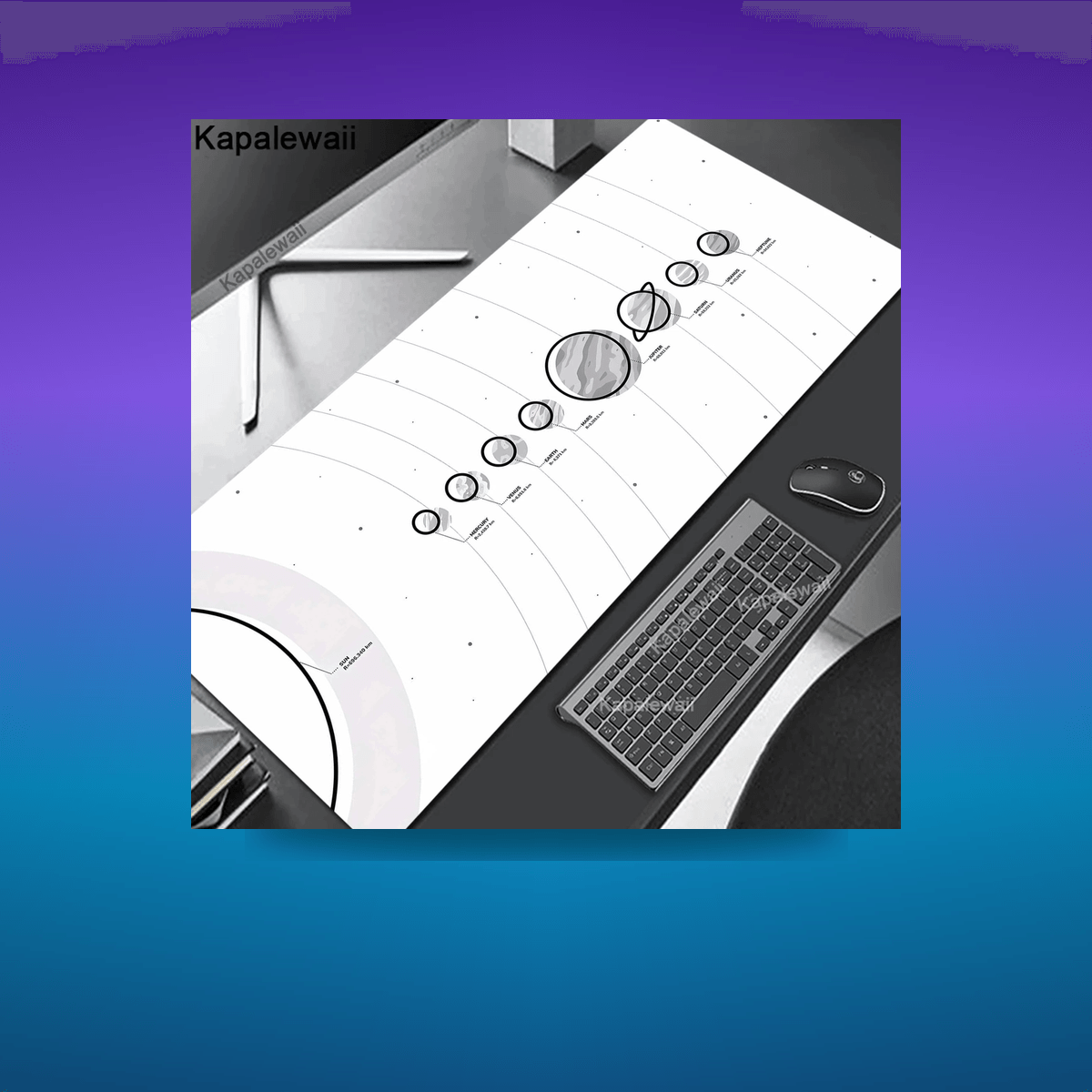 Teclado Gaming Extended Mouse Pad · Setup Gamer