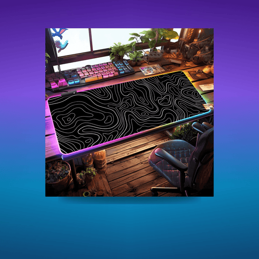 Teclado Gaming RGB Light Mouse Pad RGB · Setup Gamer