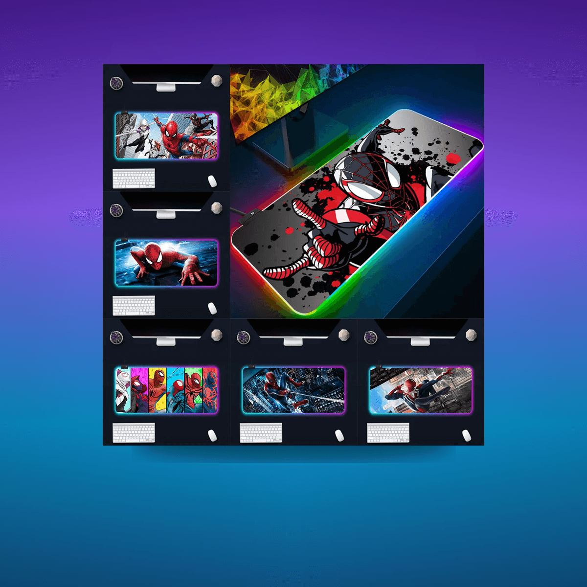Teclado Gaming RGB Pc Keyboard Mouse RGB · Setup Gamer