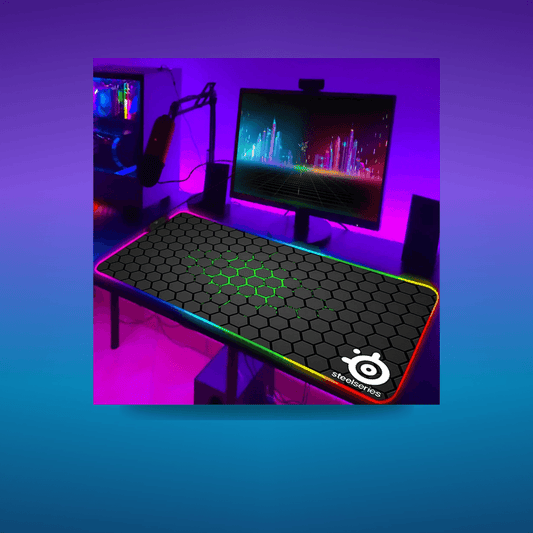 Teclado Gaming RGB Mouse Pad Xxl RGB · Setup Gamer