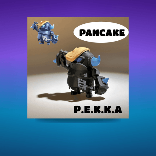 Figura Hand-Painted P.E.K.K.A. Fan-Made Printed Clash Royale · Decoración Setup Ga...