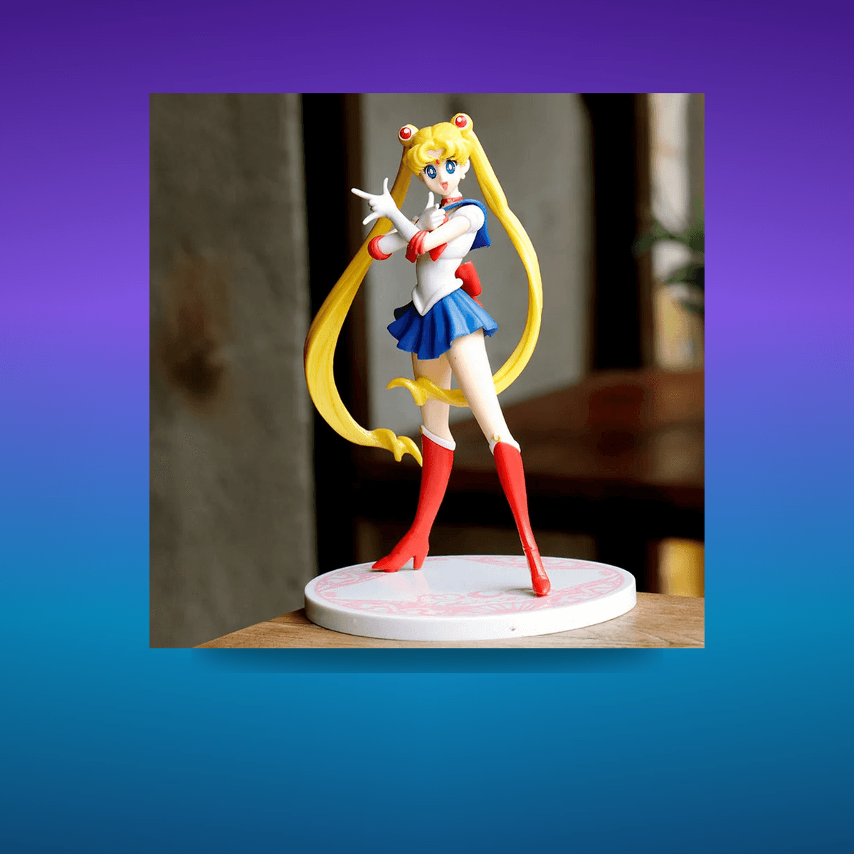 Figura 17cm girl Kawaii Ornaments Sailor Moon 17cm · Decoración Setup Gamer y Escr...