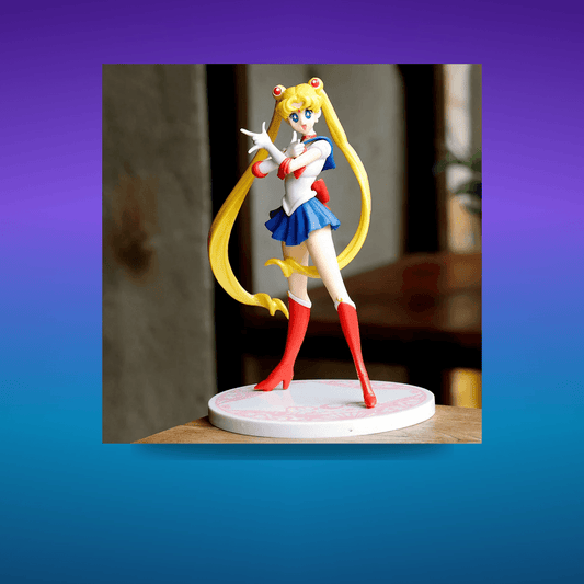 Figura 17cm girl Kawaii Ornaments Sailor Moon 17cm · Decoración Setup Gamer y Escr...