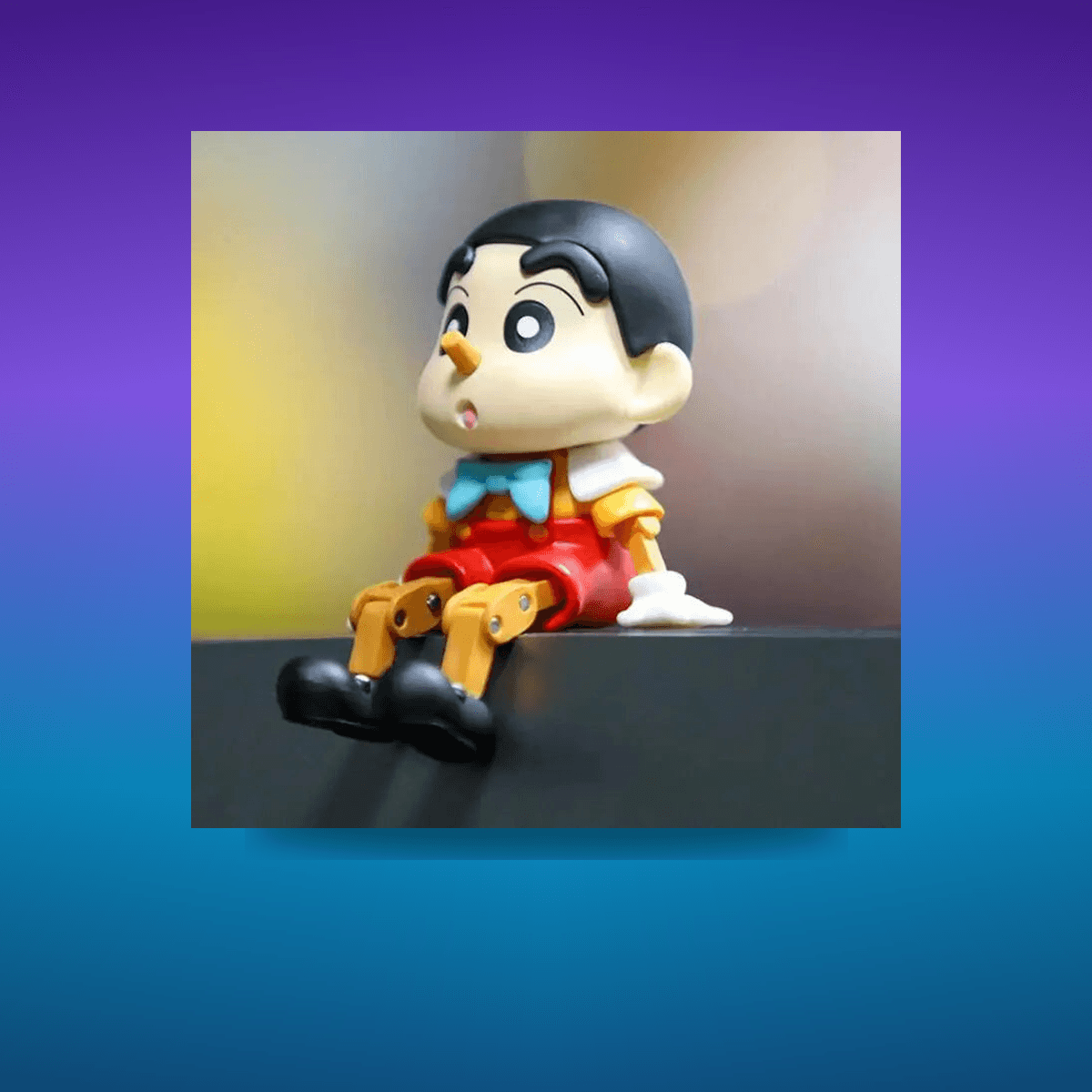 Figura Pinocchio 8cm 8cm · Decoración Setup Gamer y Escritorio