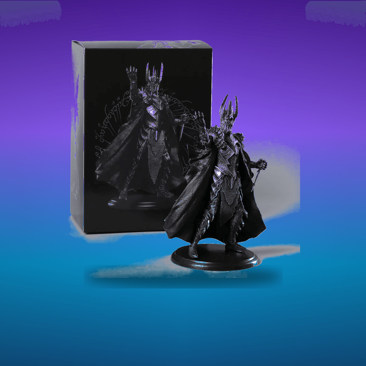 Figura Dark Lord Sauron Figurals 19.5cm · Decoración Setup Gamer y Escritorio