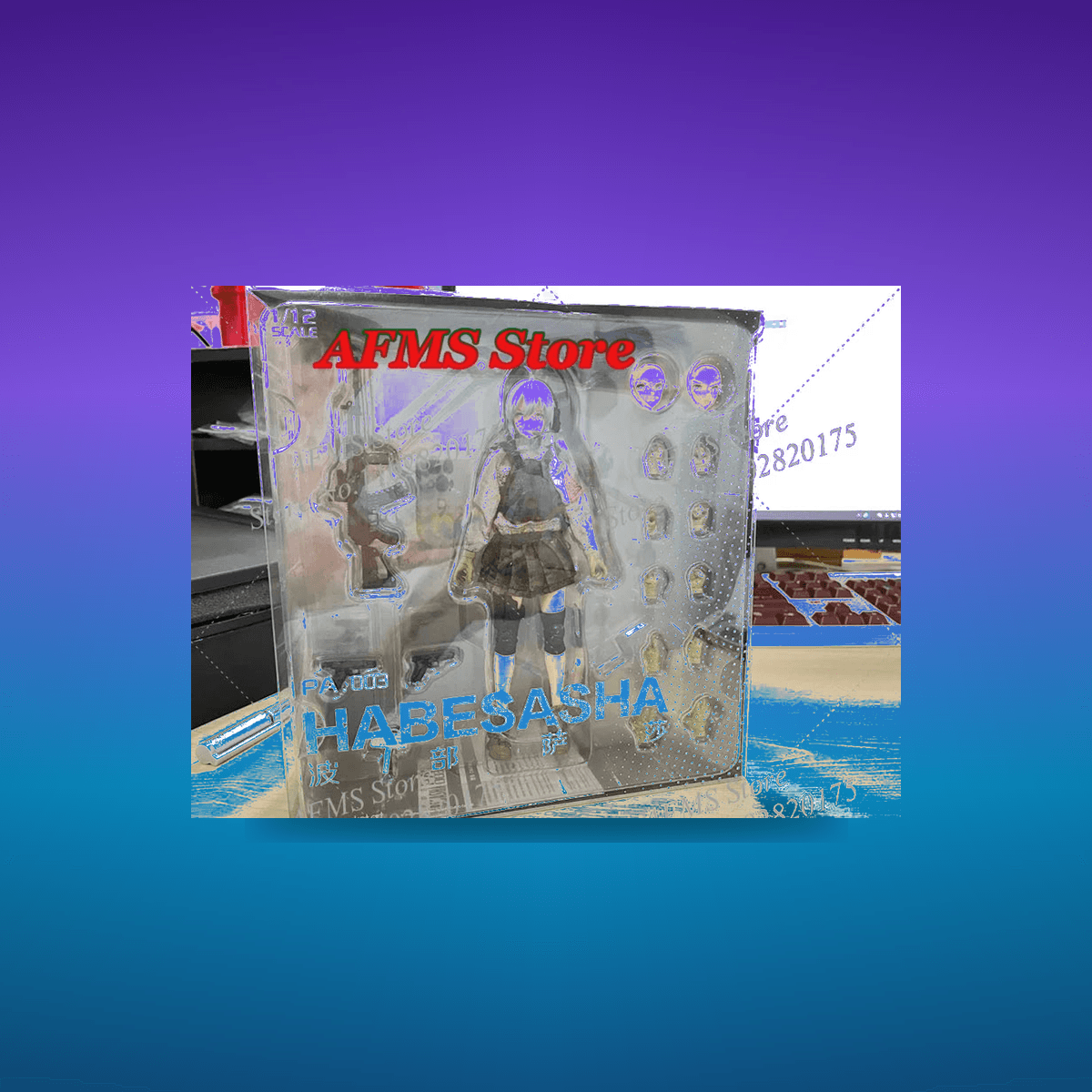 Figura HASUKI PA003 PA004 1/12 6Inch · Decoración Setup Gamer y Escritorio