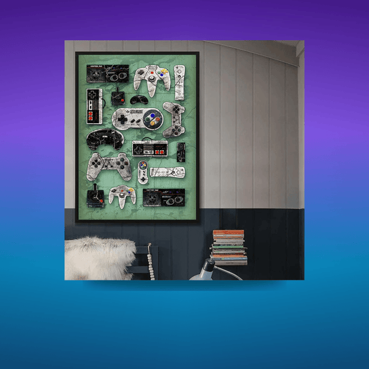 Poster Video Games Prints Gaming · Decoración Setup Gamer y Escritorio