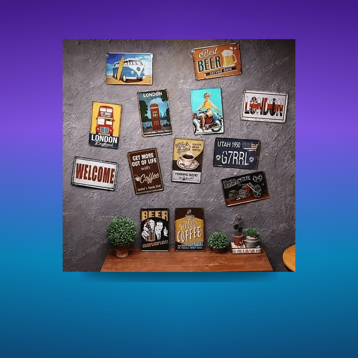 Poster Gaming TIN 8" · Decoración Setup Gamer y Escritorio