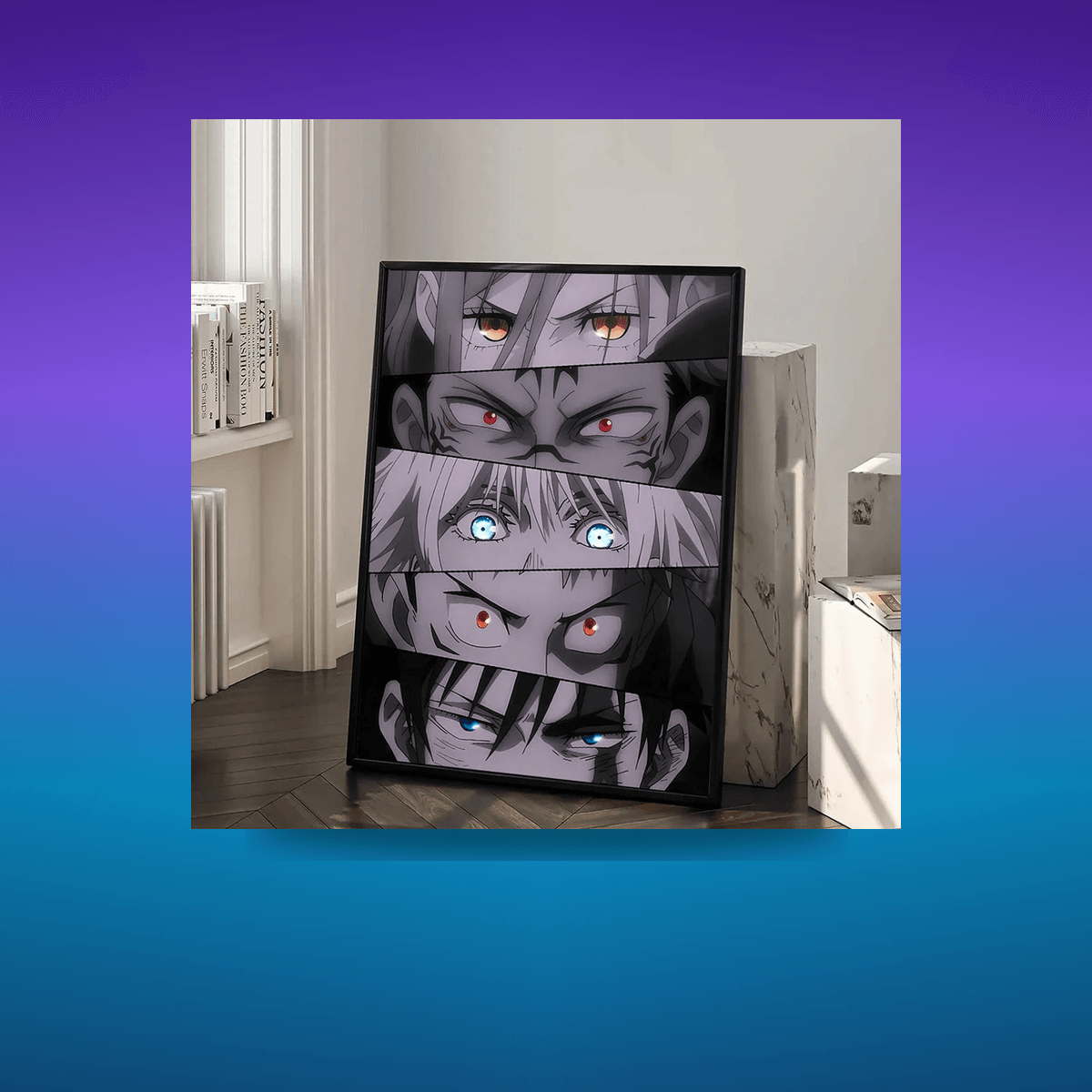 Poster Prints Itadori Yuji Fushiguro Jujutsu Kaisen · Decoración Setup Gamer y Esc...