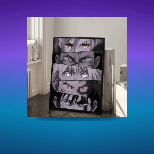 Poster Prints Itadori Yuji Fushiguro Jujutsu Kaisen · Decoración Setup Gamer y Esc...