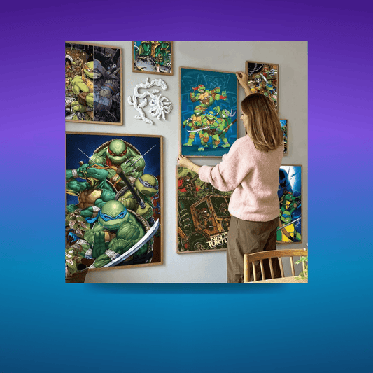 Poster N-Ninja T-Turtles Posters Quality · Decoración Setup Gamer y Escritorio