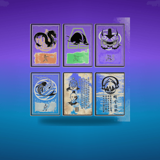 Poster Avatar The Last Airbender · Decoración Setup Gamer y Escritorio