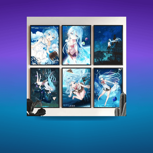 Poster D-Denpa Onna To Seishun · Decoración Setup Gamer y Escritorio