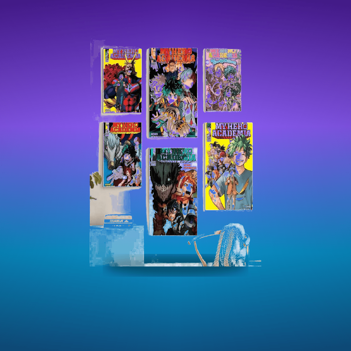 Poster HighQuality Canvas Gift My Hero Academia · Decoración Setup Gamer y Escritorio