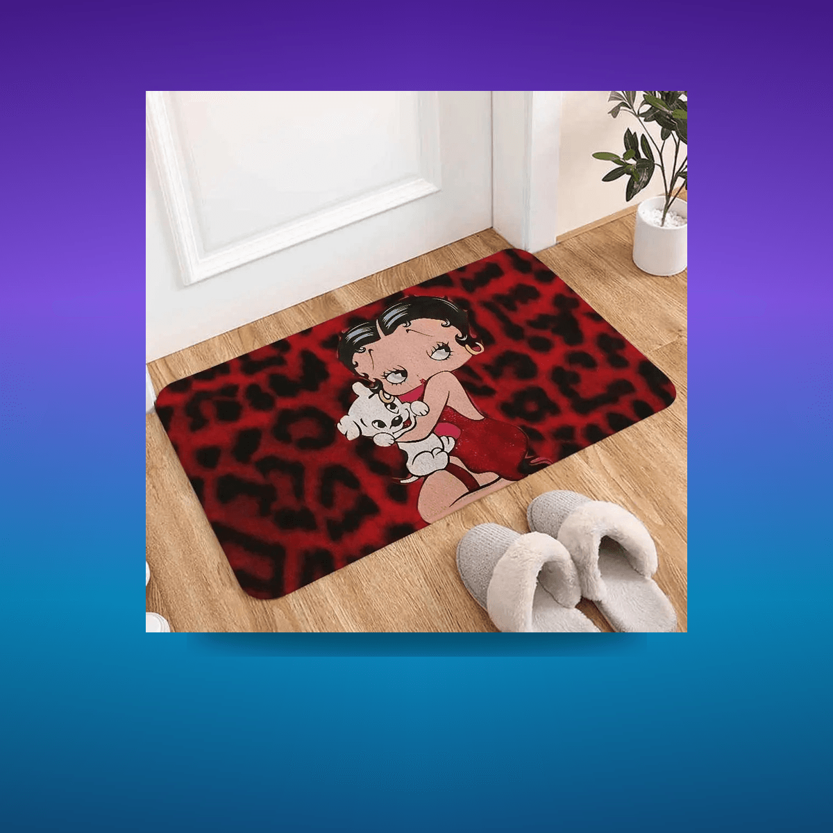 Alfombra Decorativa Sexy B-Betty--B-Boop-s Floor Mat · Decoración Setup Gamer y Es...