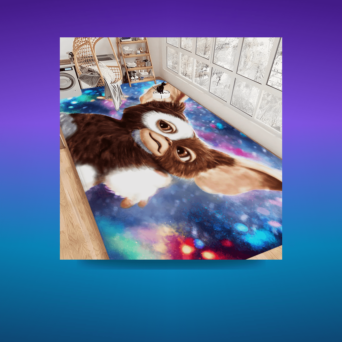 Alfombra Decorativa BEAST KINGDOM HN Movie · Decoración Setup Gamer y Escritorio