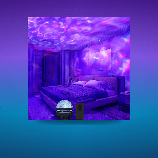 Lámpara LED Galaxy Projector ,Water · Iluminación Setup Gaming