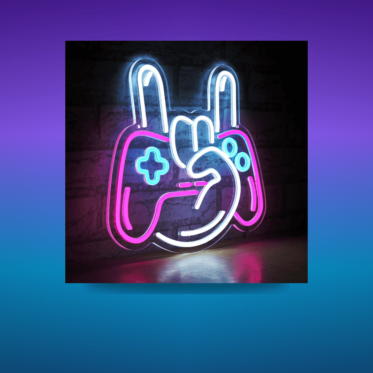 Neón LED Gamer Lightness Controllable · Iluminación Setup Gaming