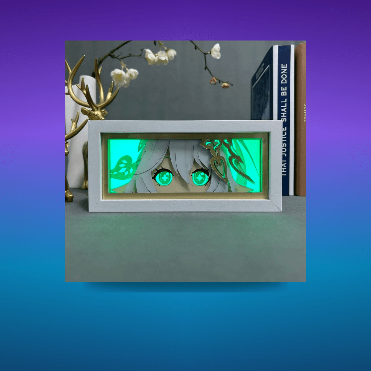 Lámpara LED Box Game Nightlight · Iluminación Setup Gaming