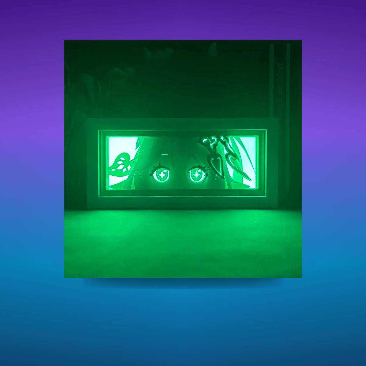Lámpara LED Box Game Nightlight · Iluminación Setup Gaming