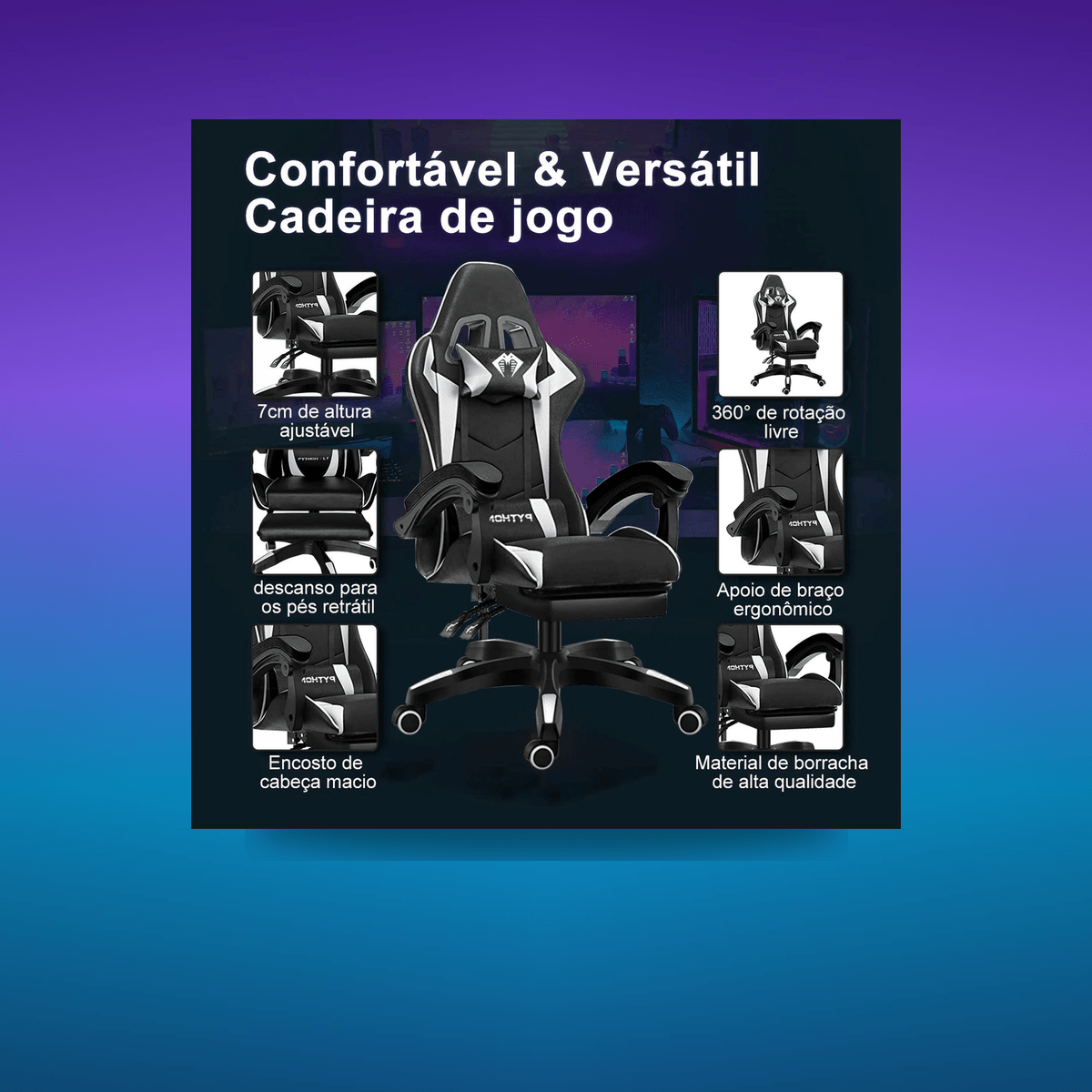 Silla Gaming · Setup Gamer